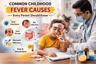 Common Childhood Fever Causes Every Parent Should Know — related article, Sharvari Hospital blog