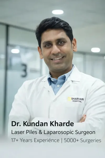 Dr. Kundan Kharde, founding surgeon at Sharvari Hospital, Pune
