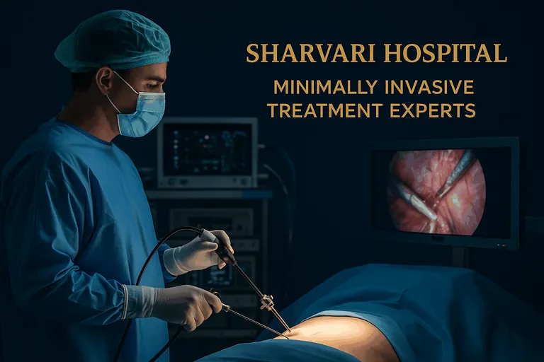 Minimally Invasive Surgery in Pune: Faster Recovery, Short Hospital Stay at Sharvari Hospital — hero image, Sharvari Hospital blog
