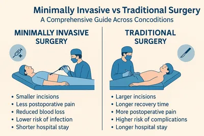 Minimally Invasive vs Traditional Surgery: A Comprehensive Guide Across Conditions - Sharvari Hospital Blog