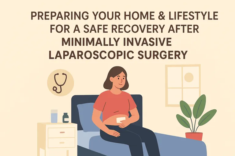 Preparing Your Home & Lifestyle for a Safe Recovery After Laparoscopic Surgery — hero image, Sharvari Hospital blog