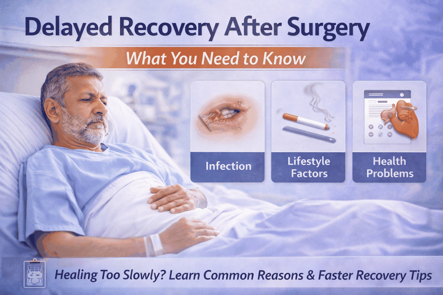 Delayed Recovery After Surgery: Common… | Sharvari Hospital